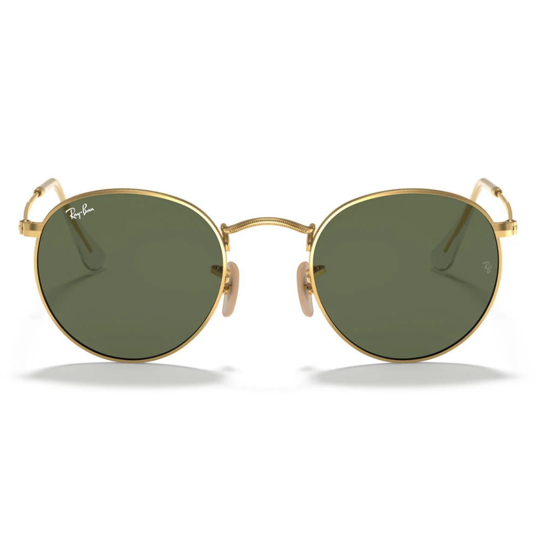 Ray-Ban Round Metal RB3447 - Occhiale da sole Unisex - Colore 001